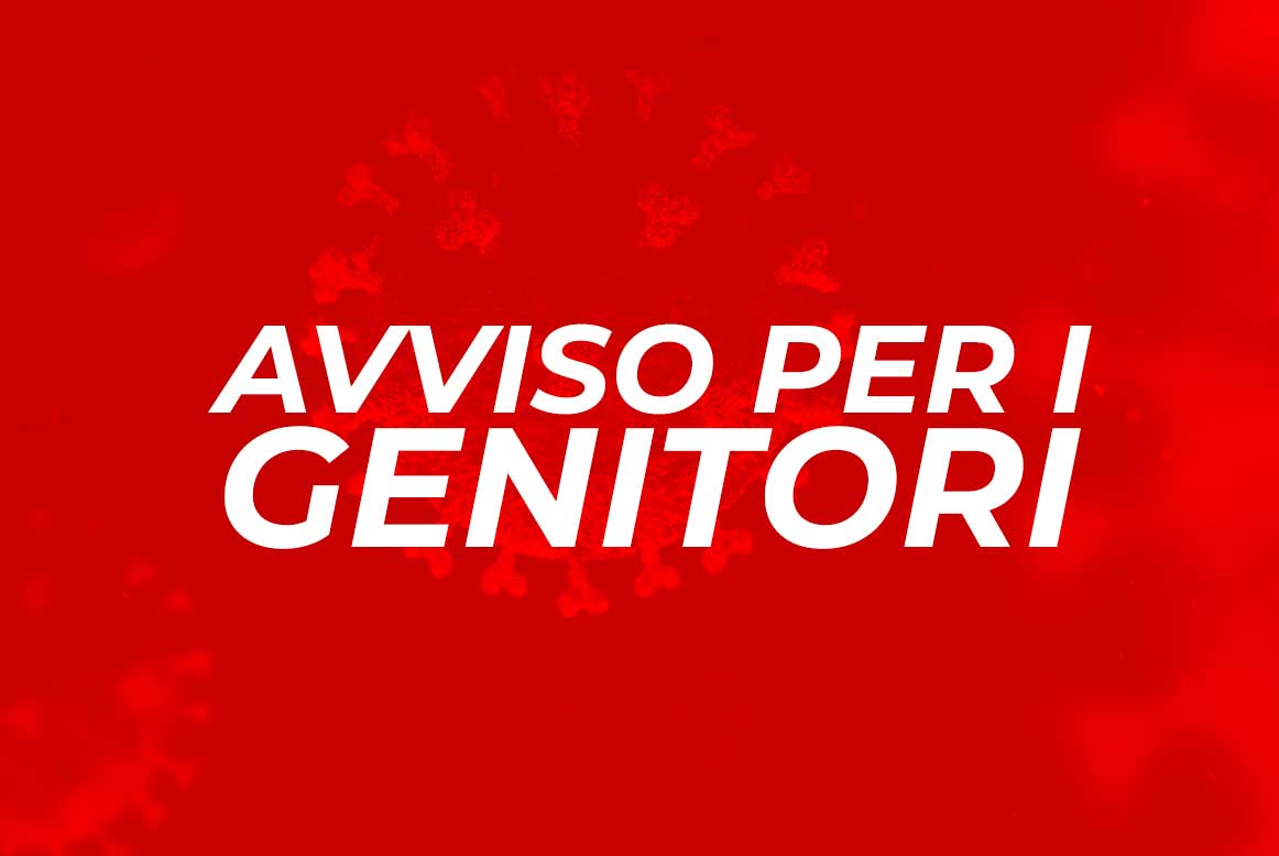 avviso per i genitori